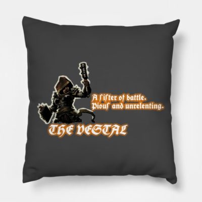 The Vestal Throw Pillow Official Darkest Dungeon Merch