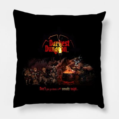 Darkest Dungeon Throw Pillow Official Darkest Dungeon Merch