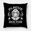 Darkest Plague Doctor Class Throw Pillow Official Darkest Dungeon Merch