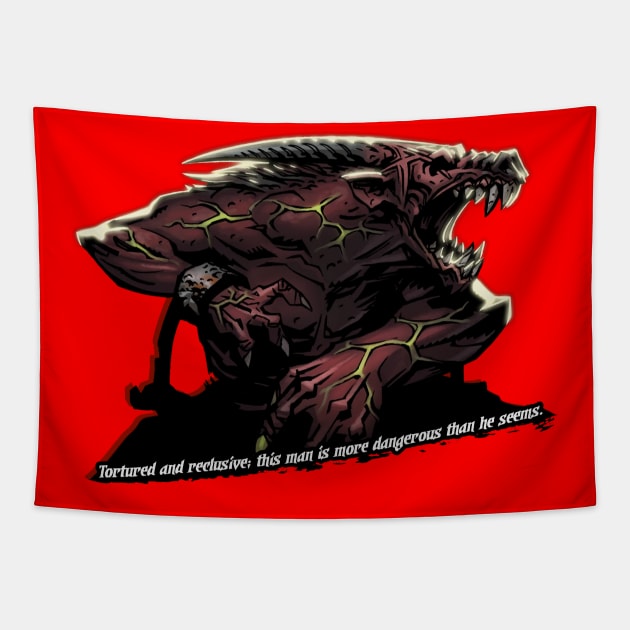 Darkest Dungeon The Abomination Beast Tapestry Darkest Dungeon Store