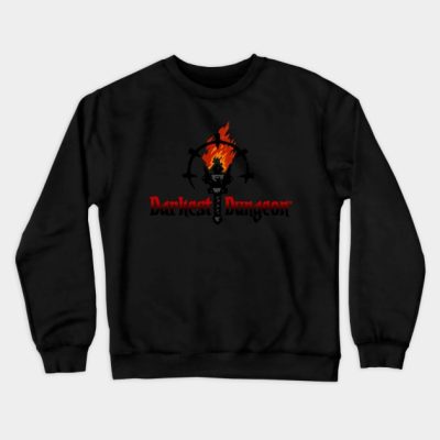 Darkest Dungeon Fire Crewneck Sweatshirt Official Darkest Dungeon Merch