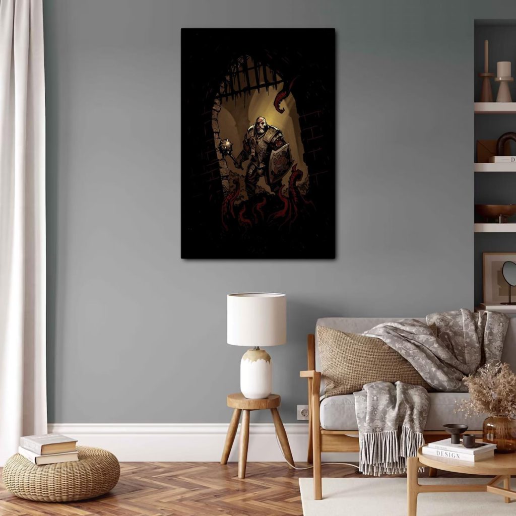 Darkest Dungeon Poster Canvas Art Poster and Wall Art Picture Print Modern Family bedroom Decor Posters 11 - Darkest Dungeon Store
