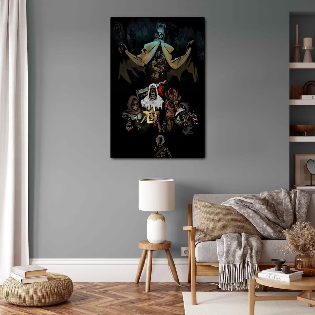 Darkest Dungeon Poster Canvas Art Poster and Wall Art Picture Print Modern Family bedroom Decor Posters 12 - Darkest Dungeon Store