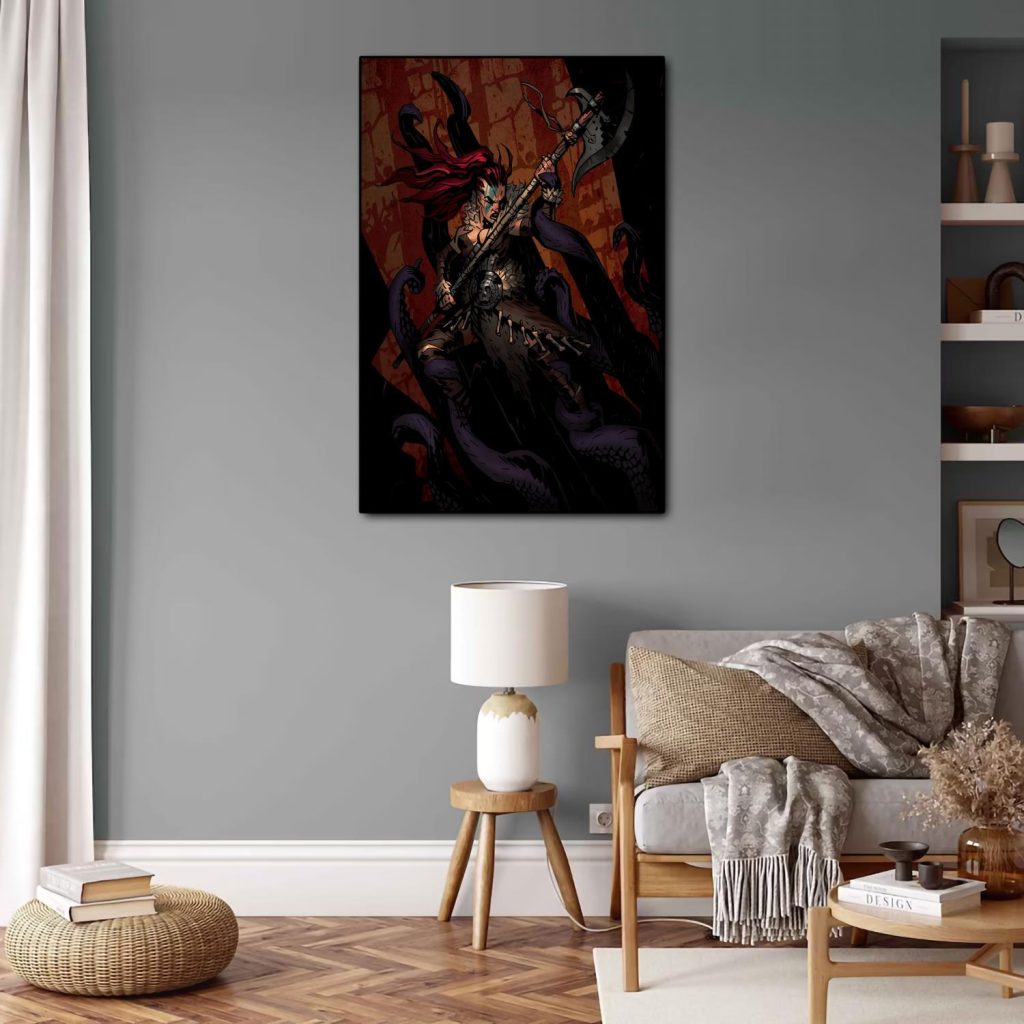 Darkest Dungeon Poster Canvas Art Poster and Wall Art Picture Print Modern Family bedroom Decor Posters 2 - Darkest Dungeon Store