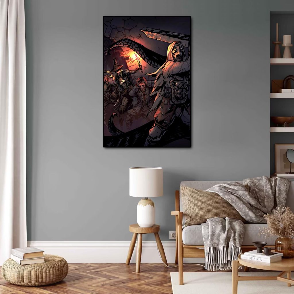 Darkest Dungeon Poster Canvas Art Poster and Wall Art Picture Print Modern Family bedroom Decor Posters 6 - Darkest Dungeon Store