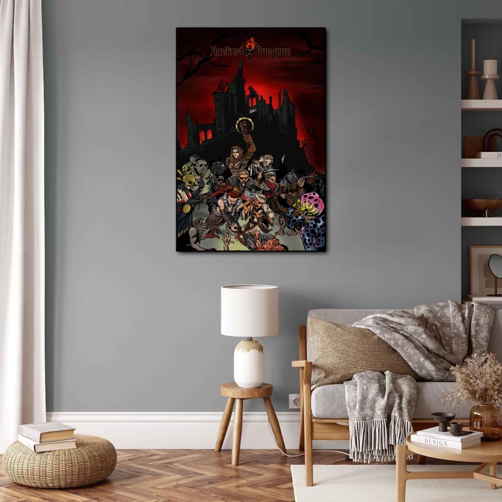 Darkest Dungeon Poster Canvas Art Poster and Wall Art Picture Print Modern Family bedroom Decor Posters 8 - Darkest Dungeon Store