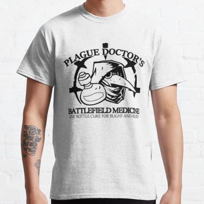 Plague Doctor'S Battlefield Medicine T-Shirt Official Darkest Dungeon Merch