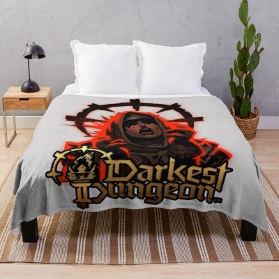 Darkest Dungeon Throw Blanket Official Darkest Dungeon Merch