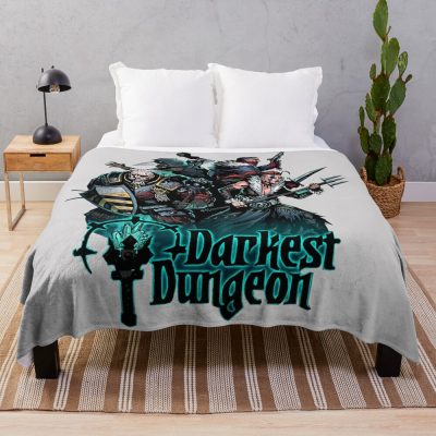 Darkest Dungeon Throw Blanket Official Darkest Dungeon Merch