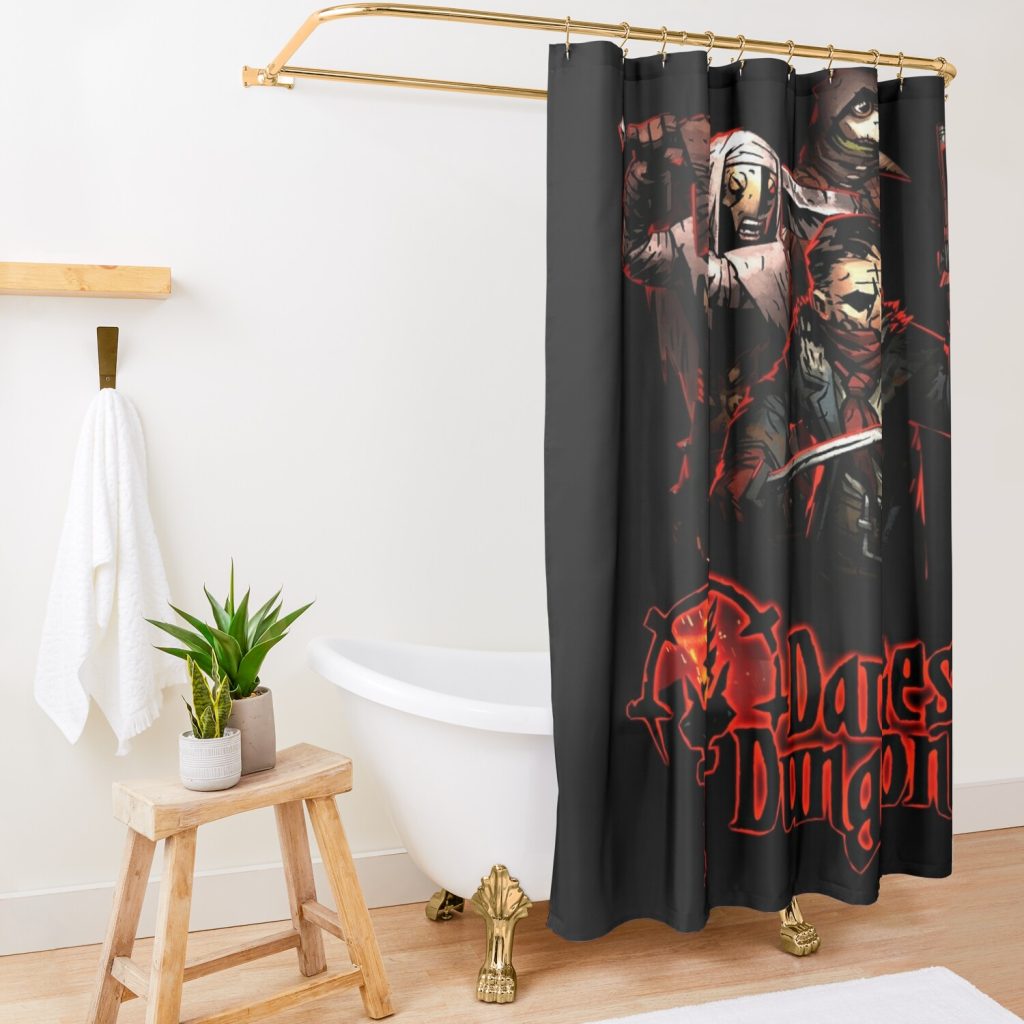 Shower Curtain Official Darkest Dungeon Merch