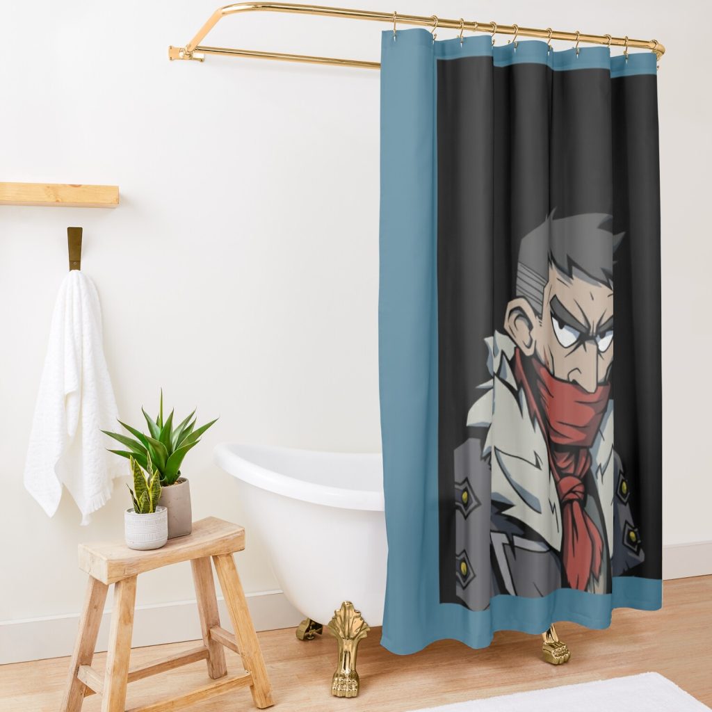 Darkest Dungeon Shower Curtain Official Darkest Dungeon Merch