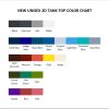 tank top color chart - Darkest Dungeon Store
