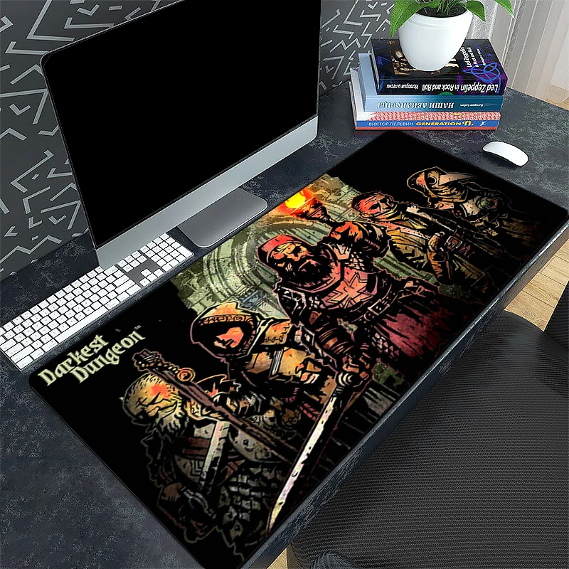 Large Mouse Pad Gaming Darkest Dungeon Xxl Desk Gamer Accessories Mats Pc Keyboard Pads Mause Protector 12 - Darkest Dungeon Store