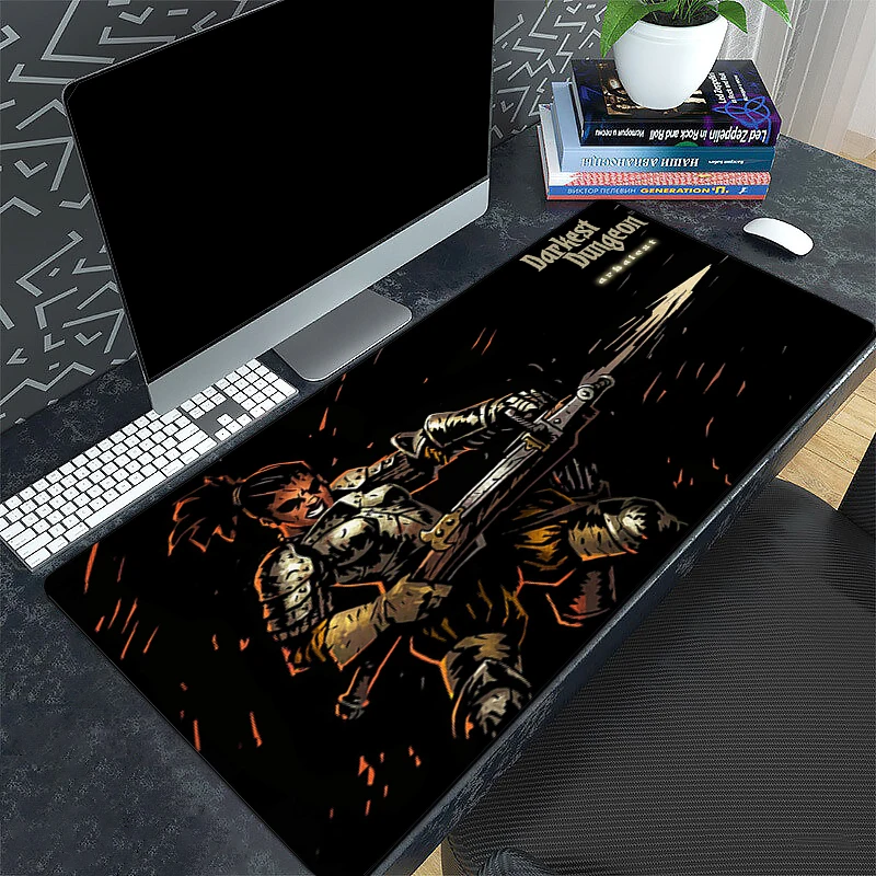 Large Mouse Pad Gaming Darkest Dungeon Xxl Desk Gamer Accessories Mats Pc Keyboard Pads Mause Protector 5 - Darkest Dungeon Store